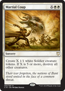 Martial Coup (Commander 2018) Near Mint