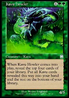 Kavu Howler (Apocalypse) Near Mint