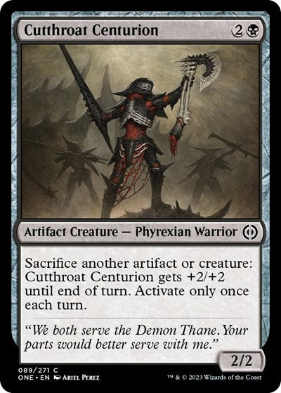 Cutthroat Centurion (Phyrexia: All Will Be One) Near Mint