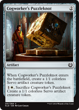 Cogworker's Puzzleknot (Kaladesh) Near Mint