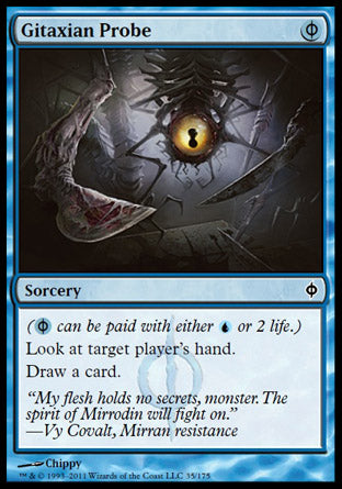 Gitaxian Probe (New Phyrexia) Near Mint Foil