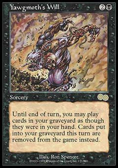 Yawgmoth's Will (Urza's Saga) Good