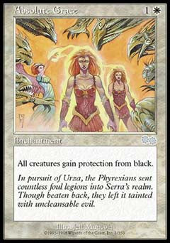 Absolute Grace (Urza's Saga) Light Play