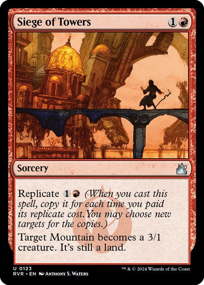 Siege of Towers (Ravnica Remastered) Near Mint