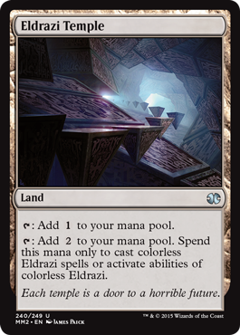 Eldrazi Temple (Modern Masters 2015) Near Mint Foil