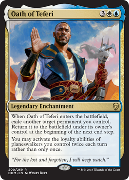 Oath of Teferi (Dominaria) Near Mint