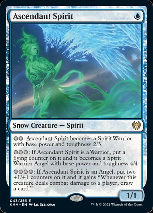 Ascendant Spirit (Kaldheim) Near Mint