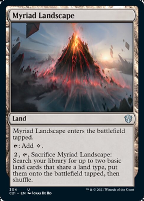 Myriad Landscape (Commander 2021 Strixhaven) Near Mint