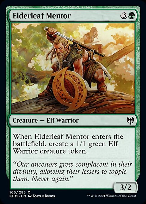 Elderleaf Mentor (Kaldheim) Near Mint