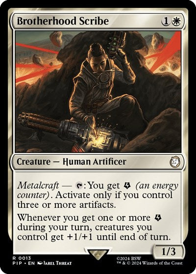 Brotherhood Scribe (Universes Beyond: Fallout) Near Mint
