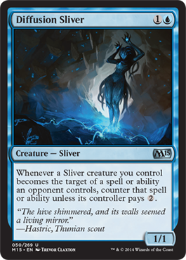 Diffusion Sliver (Magic 2015 Core Set) Near Mint