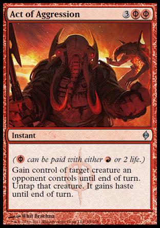 Act of Aggression (New Phyrexia) Near Mint