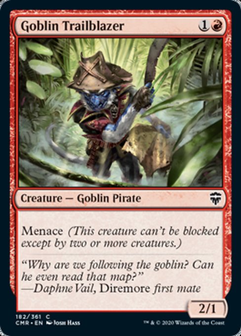 Goblin Trailblazer (Commander Legends) Near Mint Foil