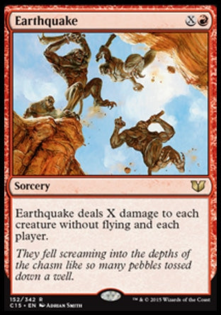 Earthquake (Commander 2015) Near Mint