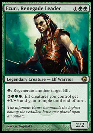 Ezuri, Renegade Leader (Scars of Mirrodin) Light Play