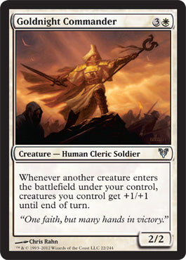 Goldnight Commander (Avacyn Restored) Near Mint