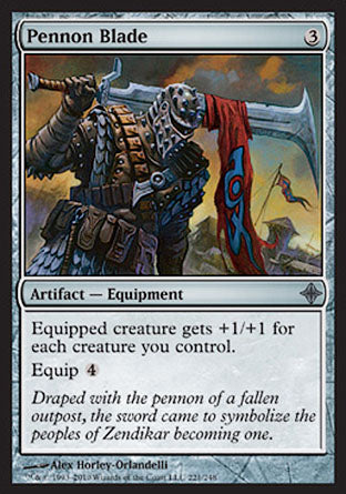 Pennon Blade (Rise of the Eldrazi) Near Mint