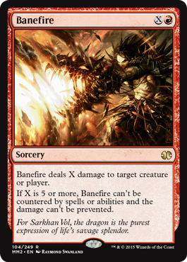 Banefire (Modern Masters 2015) Near Mint