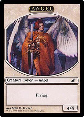 Token - Angel (SC) (Promotional Cards) Light Play