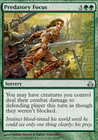 Predatory Focus (Guildpact) Light Play Foil