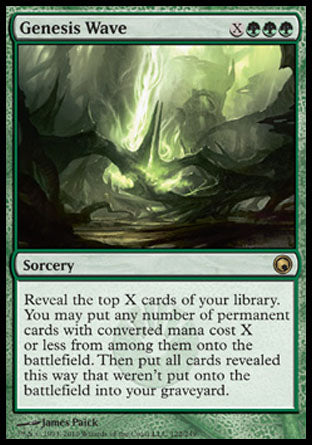 Genesis Wave (Scars of Mirrodin) Light Play