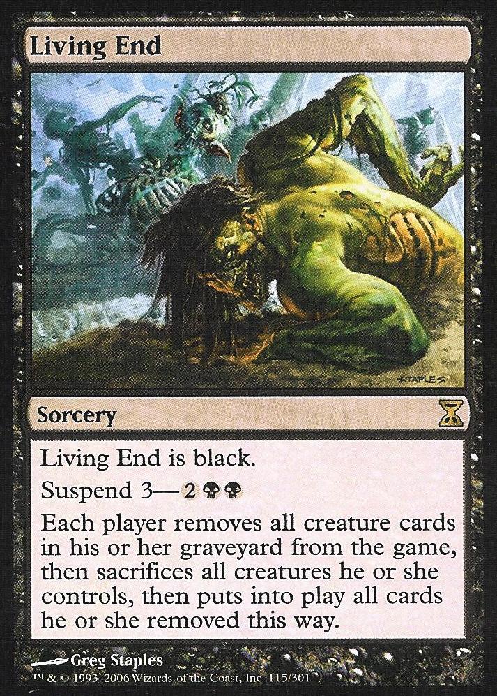 Living End (Time Spiral) Near Mint Chinese