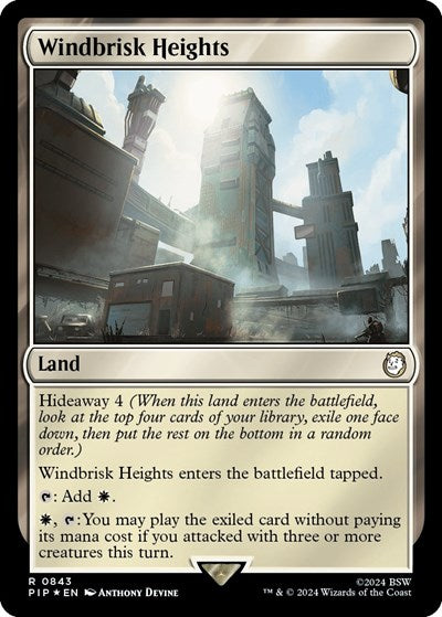 Windbrisk Heights (Surge Foil) (Universes Beyond: Fallout) Near Mint