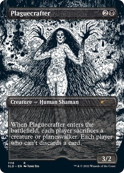 Plaguecrafter (Borderless) (Secret Lair) Near Mint
