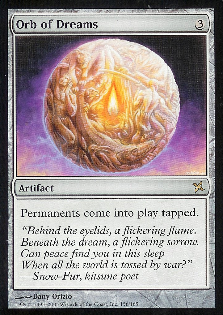 Orb of Dreams (Betrayers of Kamigawa) Light Play