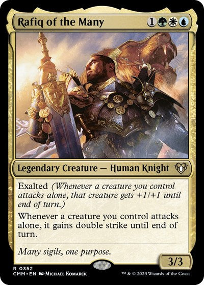 Rafiq of the Many (Commander Masters) Near Mint