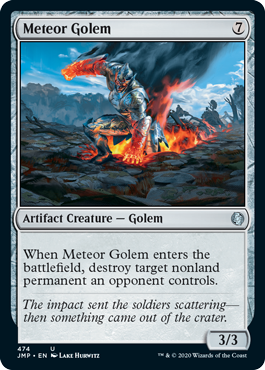 Meteor Golem (Jumpstart) Near Mint