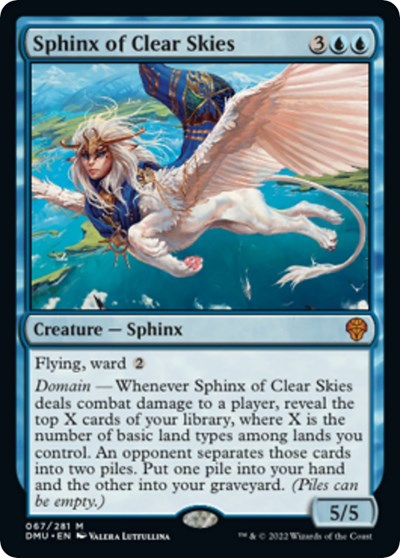 Sphinx of Clear Skies (Dominaria United) Near Mint