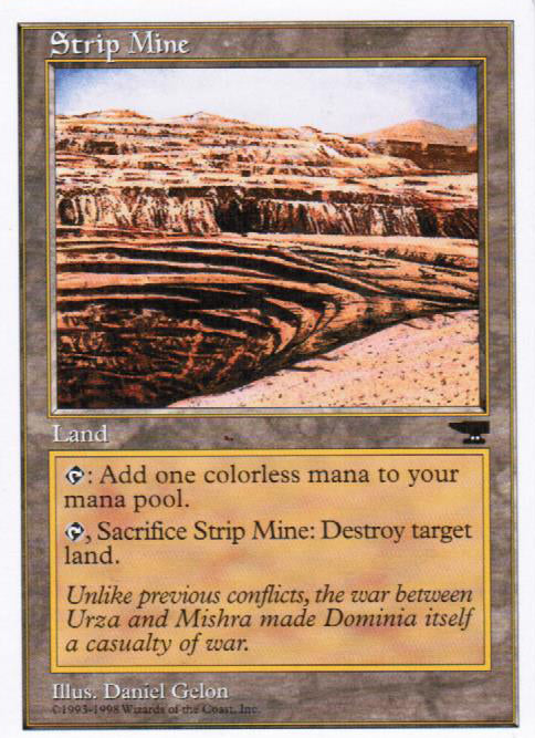 Strip Mine (Anthologies) Light Play