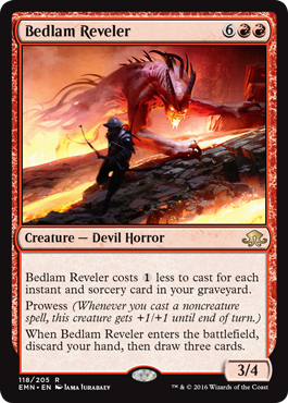 Bedlam Reveler (Eldritch Moon) Near Mint