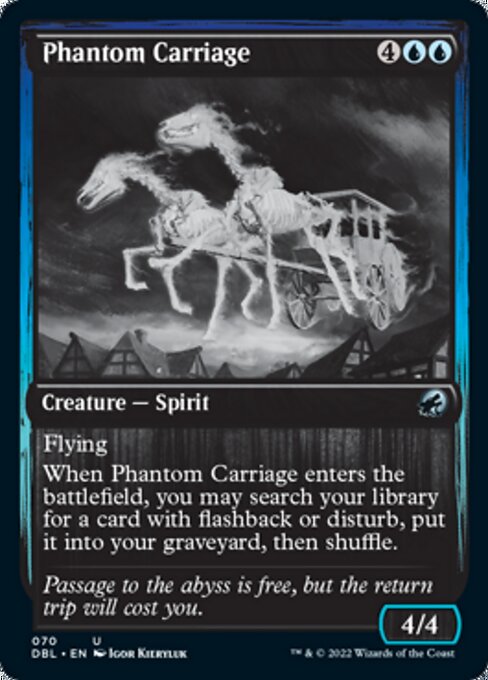 Phantom Carriage (Innistrad: Double Feature) Near Mint Foil