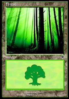 Forest (347) (Invasion) Near Mint Foil