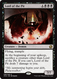 Lord of the Pit (Iconic Masters) Near Mint