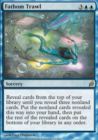 Fathom Trawl (Lorwyn) Near Mint Foil