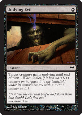 Undying Evil (Dark Ascension) Near Mint Foil
