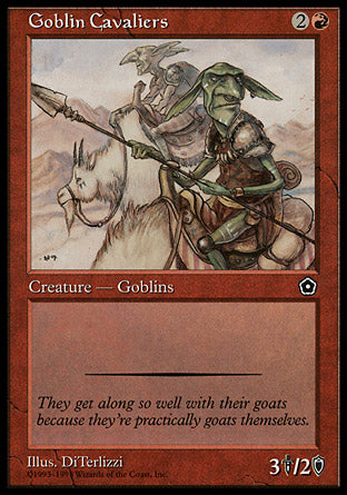 Goblin Cavaliers (Portal Second Age) Light Play