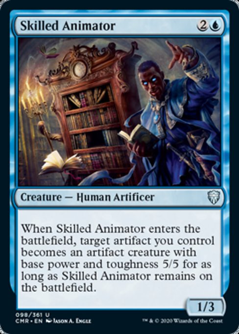 Skilled Animator (Commander Legends) Near Mint Foil