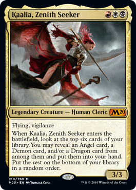Kaalia, Zenith Seeker (Magic 2020 Core Set) Near Mint