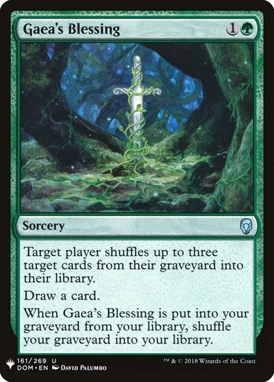 Gaea's Blessing (Mystery Booster) Near Mint