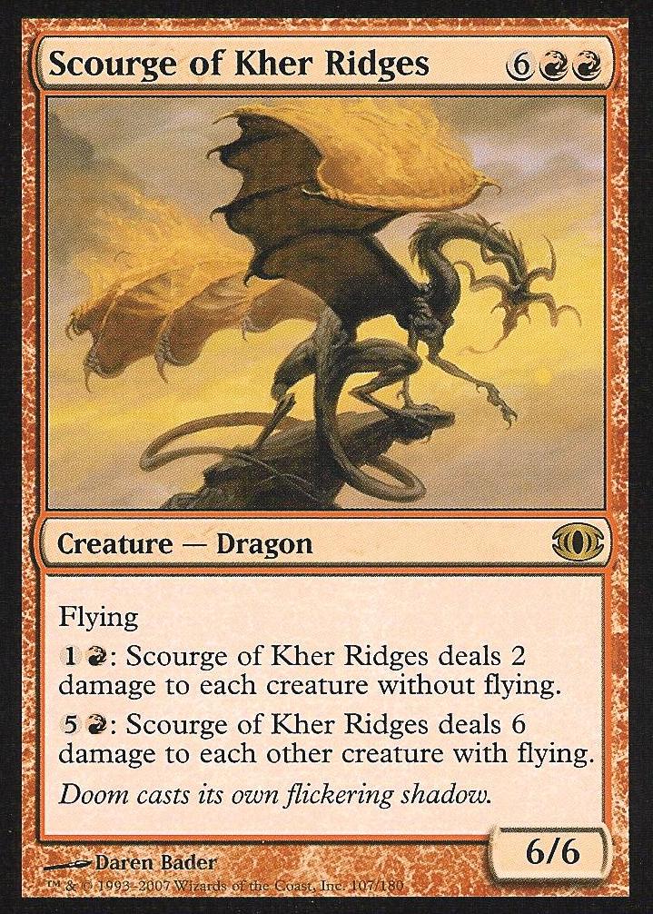 Scourge of Kher Ridges (Futuresight) Near Mint