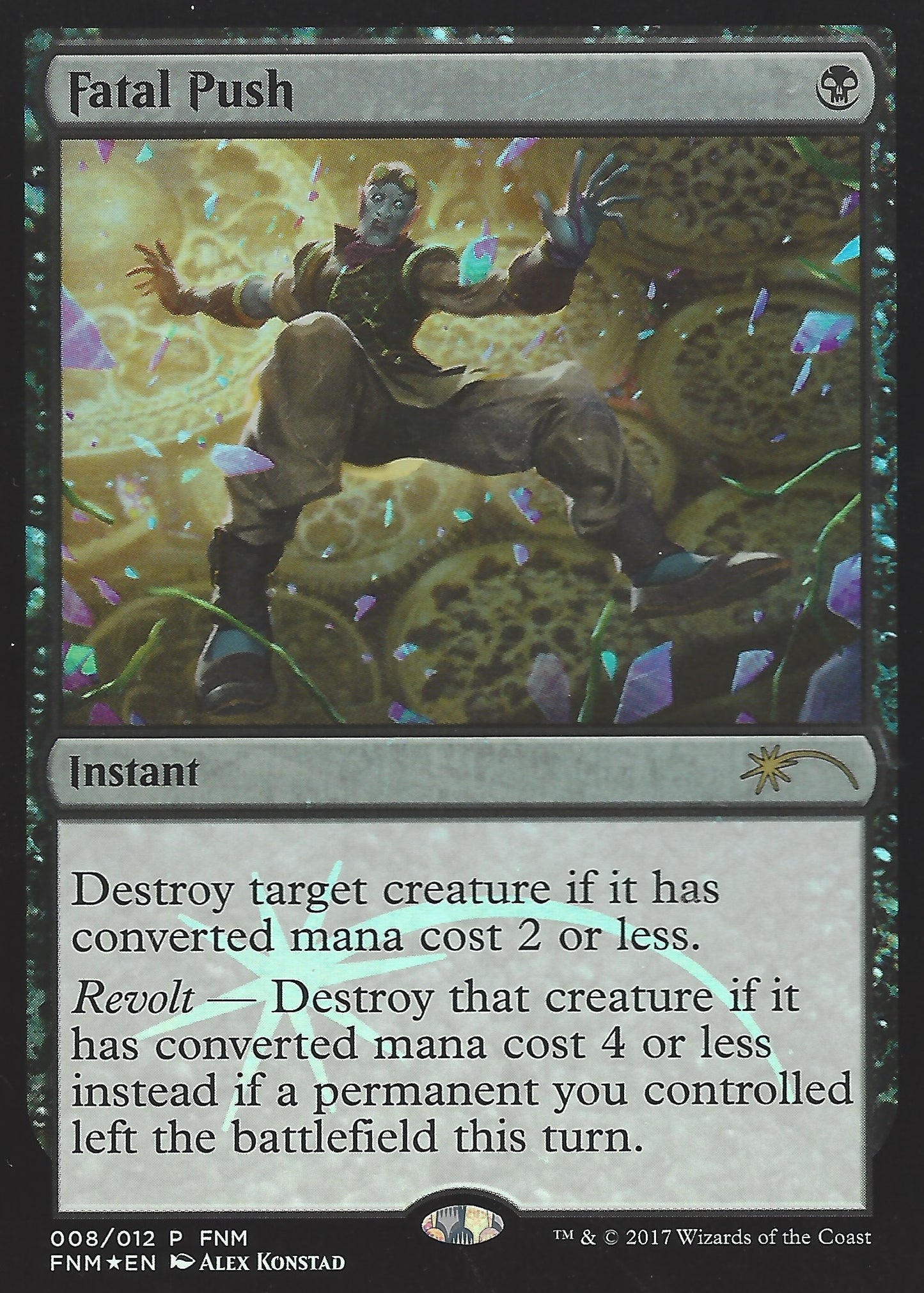 Fatal Push (FNM) (Promotional Cards) Near Mint Foil