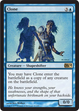 Clone (Magic 2014 Core Set) Near Mint Foil
