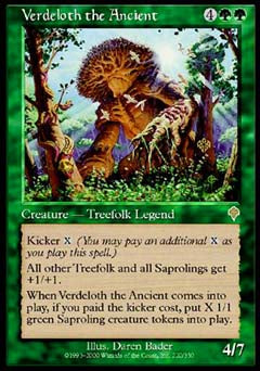 Verdeloth the Ancient (Invasion) Near Mint Foil