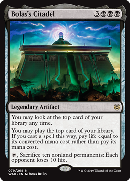Bolas's Citadel (War of the Spark) Near Mint