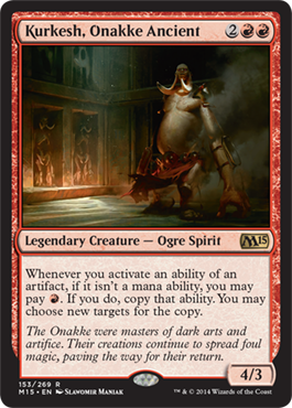 Kurkesh, Onakke Ancient (Magic 2015 Core Set) Near Mint