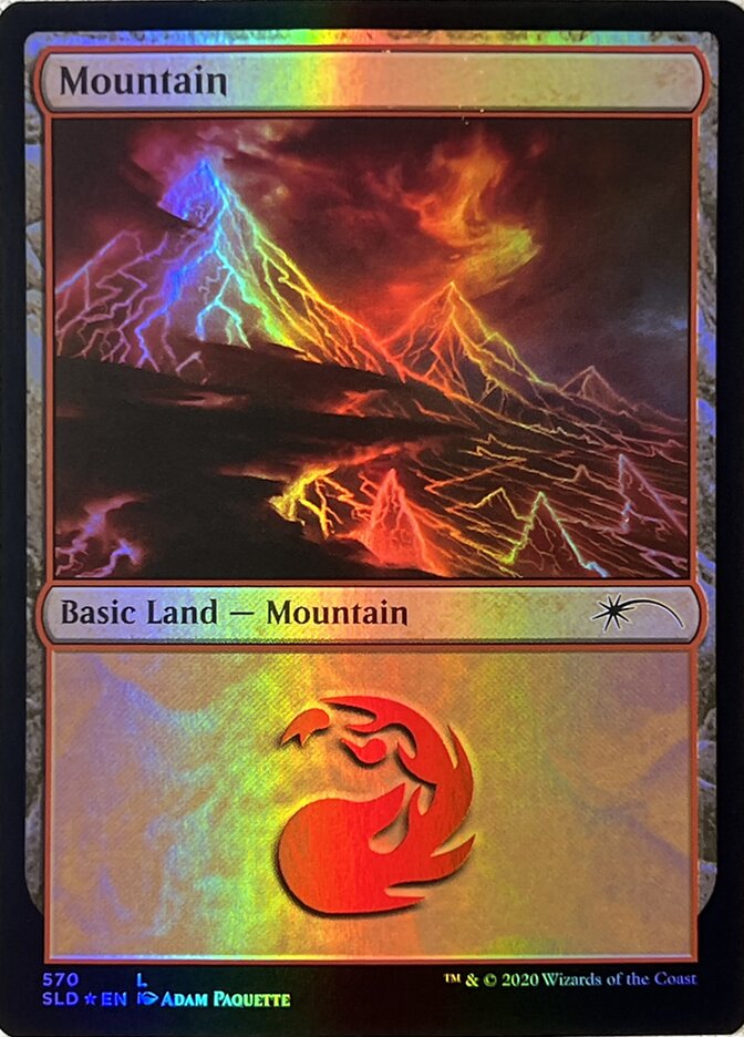 Mountain 570 (Secret Lair) Near Mint